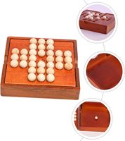 Jeu d'échecs multifonctionnel en bois: outil éducatif améliorant la résolution de problèmes et la pensée logique