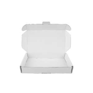 Caja de envío corrugada impresa personalizada Embalaje <span class=keywords><strong>Cajas</strong></span> de papel de cartón blanco plegables pequeñas para pequeñas empresas - Product Image 3