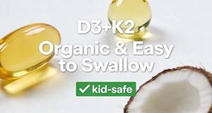 Cápsulas de Gel Suave de Vitamina D3 K2 Bajas en Azúcar de Primera Calidad para Niños y Adultos, Apoyo Inmunológico, Óseo y Cardíaco, Sabor a Melocotón, Certificación GMP, OEM - Product Image 6