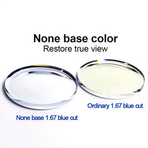 Lentilles optiques anti-lumière bleue, multi-couches HMC, verres bloquant la lumière bleue pour lunettes de prescription, fournisseur en gros - Product Image 2