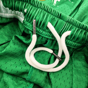 Short en maille vierge personnalisé de 5 pouces d'entrejambe pour hommes, Short en maille de polyester de grande taille pour hommes - Product Image 2