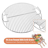 Cadre en maille de barbecue anti-poussière grilles de barbecue grille grillage rond barbecue de jardin