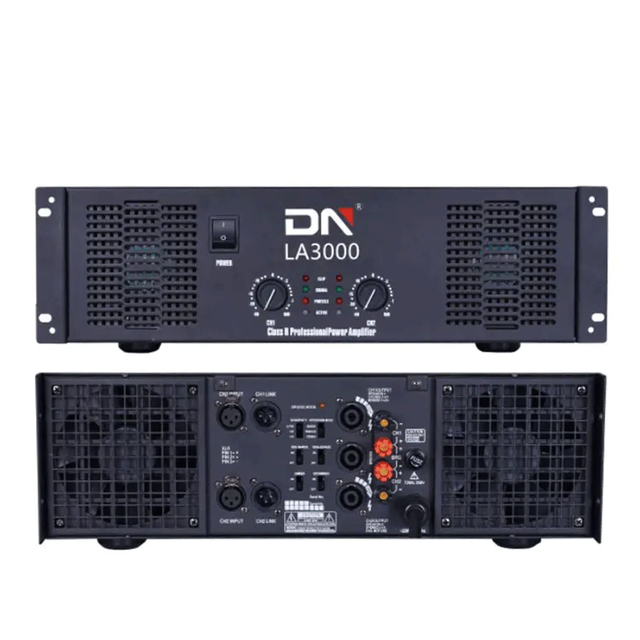 High Quality 3U 2 Channel Class H 2000w 2100w 2200w 2300 2500w 3000w Profession Power Audio Amplifier for Speakers