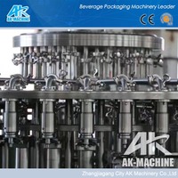 Machine de remplissage de boissons monobloc pour le traitement des bouteilles PET et la production d'emballages de boissons