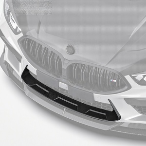 Kit de carrocería aerodinámico con acabado de alto brillo, preimpregnado con fibra de carbono seca, para la rejilla de ventilación delantera, compatible con <span class=keywords><strong>BMW</strong></span> <span class=keywords><strong>M8</strong></span> F91 F92 F93 2020-<span class=keywords><strong>2024</strong></span> - Product Image 4