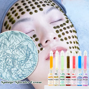 S Private Logo Éponge Microneedling Crème & Sérum Réparateur Éponge Spicules Crème Fade Acné <span class=keywords><strong>Cicatrice</strong></span> Tache Sombre Contrôle De L'huile Calme Rougeurs - Product Image 1