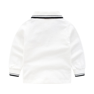 T-shirt décontracté à <span class=keywords><strong>manches</strong></span> <span class=keywords><strong>longues</strong></span> pour garçons Printemps Nouveau design <span class=keywords><strong>Polo</strong></span> pour enfants T-shirt à <span class=keywords><strong>manches</strong></span> <span class=keywords><strong>longues</strong></span> pour bébé pour le commerce extérieur transfrontalier - Product Image 3