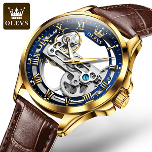 Reloj Mecánico de Lujo de Alta Calidad, Automático para Hombre, Olves 6661, Reloj Mecánico Impermeable - Product Image 1