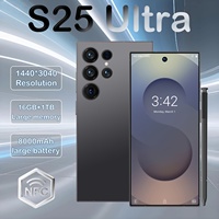 Teléfono Inteligente S25 Ultra Versión NFC, Pantalla de 6.9 Pulgadas, Android, 4G LTE Real, Doble SIM, Octa-core