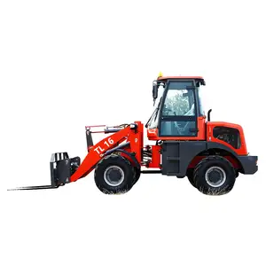 Chinese Loader Zl16f 1.6 Ton TITAN Brand Mini Loader Germany Wheel Loader Best Quality Reasonable Price