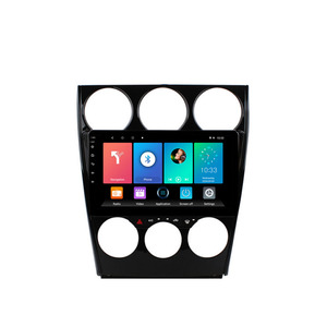 Para <span class=keywords><strong>Mazda</strong></span> 6 2004- 2015 <span class=keywords><strong>2</strong></span> DIN 9 "Android 8,1 Wifi GPS de navegación del coche Radio estéreo de Audio Video accesorios unidad con marco - Product Image 1