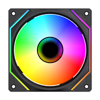 Ventilador RGB LED AntarcChill de 120 mm para PC, Silencioso, para Juegos, Refrigeración ARGB con Disipador de Calor, Ventilador de Refrigeración por Aire al por Mayor