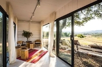 Conteneur Portable pré-assemblée, chargement facile à installer, modulaire, pré-assemblée, petite caravane de parc de maison