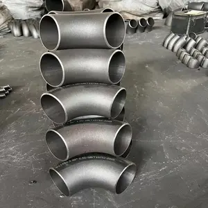 ASME B16.9 A106 Carbon Steel Seamless Butt Welding Ir 45 Degree LR 4in Pipe Fitting Elbows With Good Price