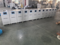 Régulateur de tension automatique triphasé 40 kVA 50 kVA 80 kVA 380 V 10 kVA SVC en cuivre, stabilisateur de tension CA, directement de l'usine