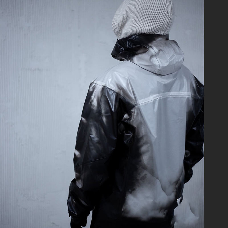 Custom Mens Streetwear Heat Reactive Jacket - Color Change