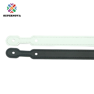 Cordones de cuero personalizados, correas de cuello estampadas a todo Color con Logo personalizado, llavero en blanco con sublimación - Product Image 5