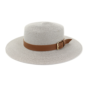 Vente en gros de chapeaux ronds pour femmes, chapeaux de Jazz, chapeaux de paille décorés, vente en gros, 2023 - Product Image 5