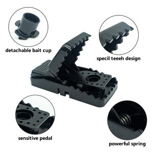 Promotion Vente en Gros Réutilisable Lot de 6 Pièges <span class=keywords><strong>à</strong></span> <span class=keywords><strong>Souris</strong></span> en Plastique, <span class=keywords><strong>Piège</strong></span> <span class=keywords><strong>à</strong></span> <span class=keywords><strong>Souris</strong></span> <span class=keywords><strong>à</strong></span> Claquement en Plastique - Product Image 3