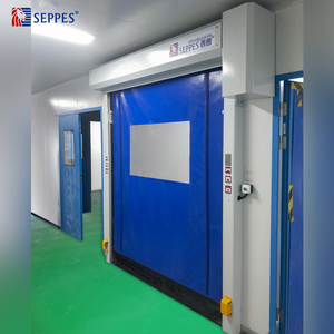 Porta Avvolgibile in <span class=keywords><strong>Alluminio</strong></span> ad Alta Velocità con Guarnizione in Plastica, Porta Automatica in PVC con <span class=keywords><strong>Cerniera</strong></span> e Sistema di Autoriparazione - Product Image 6