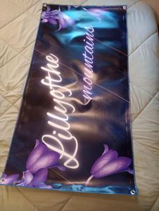 Custom Portable Durable UV Printing Reusable Waterproof Weather Resistant Back Drop Vinyl <b>Banner</b> for Festival Birthday Wedding - Product Image 5