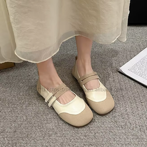 Nouvelle Collection Printemps – Chaussures Plates Décontractées pour Femmes, Confortables à Semelle Souple, Grande Taille, Bout Rond, Style Preppy, Faciles à Enfiler - Product Image 2