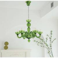 Französische Retro amerikanische Luxus Kronleuchter Champagner Glas Kerzen lampe für große Größe kreativ für Wohnzimmer Schlafzimmer Restaurant