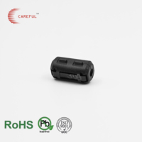 SCRC 30B Split Ferrite Clamp Core Inner 2.6mm for Below 2.6mm Cables Choke Coil Power Line EMI RFI Filter Transformer Ring Core