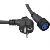 Câble d'alimentation étanche IP65 True Gauge, âme en cuivre pur, 12V 220V, faible perte, pour équipement de scène et de studio