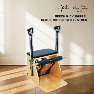 Chaise Wunda Home Gym Reformer en bois, chaise combinée pour yoga et Pilates, confortable, élégante et économique pour les studios de Pilates - Product Image 5