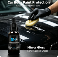 Revêtement Céramique Liquide Premium 9H Haute Dureté Hydrophobe Anti-UV pour l'Entretien de la Peinture Automobile OEM ODM