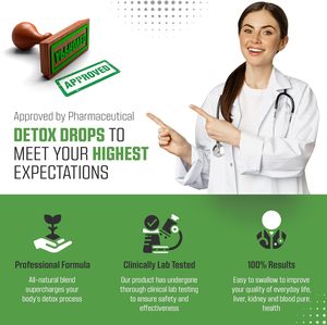 ODM/OEM Personnalisable Gouttes de thé vert Liquide oral Détox Fibres alimentaires 60ml Adultes Marque privée Bonne santé Perte de poids 24 mois - Product Image 6