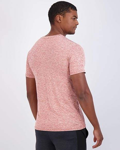 Vêtements pour hommes T-shirt en coton personnalisé à manches courtes décontracté et élégant pour les jeunes hommes - Product Image 3