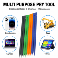 ABRIGHTURE Outil de réparation double extrémité anti-statique en plastique, multicolore, sans rayures, pour ouverture et réparation d'écrans LCD d'iPhone, tablettes et ordinateurs portables