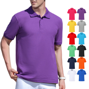 Manufacture Custom logo Work Polo Shirt Puff Print Cotton Polyester Men's Golf Polo Shirt Custom Polo Shirts DTG Embroidery logo