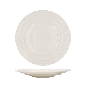 Piatto Piano UHINA 24 Cm in Ceramica Bianca per Servizio da Tavola - Product Image 3