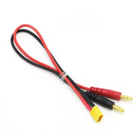 Fiche banane 4mm vers XT90 XT60 AS150 EC5 TRX Tamiya Deans T Plug Câble de charge 12AWG 30cm pour RC Lipo Battery Toy Accessoires