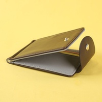 Portefeuille Unisexe Créatif en Cuir PU Anti-Vol avec Clip à Billets Style Coréen et Porte-Cartes Multiples – Grande Vente