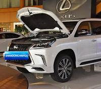 Lexus LX570 d'occasion 2019, édition spéciale Peak, SUV de luxe, toutes options, véhicule d'occasion haut de gamme pour l'exportation
