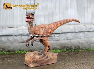Modèle de dinosaure réaliste Velociraptor animatronique MyDino FAD015 pour <span class=keywords><strong>parc</strong></span> extérieur - Product Image 3