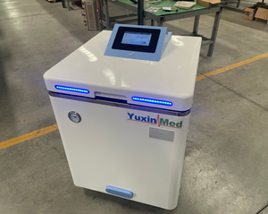 Sterilizzatore Verticale VS.T-60-P da 45 Litri con Coperchio a Cerniera, Apertura Rapida Automatica, <span class=keywords><strong>Autoclave</strong></span> con Interruttore a Pedale - Product Image 5