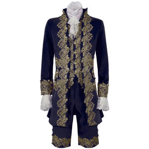 Costume de Cosplay pour Homme Britannique du XVIIIe Siècle, Tenue de Gentilhomme Victorien Renaissance, Costume Homme Rococo et <span class=keywords><strong>Marie</strong></span> <span class=keywords><strong>Antoinette</strong></span> - Product Image 4