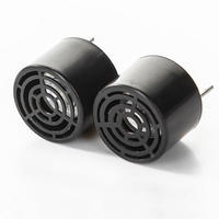 Transducteur led, répulsif de rat, en plastique, utilisé pour l'entraînement des animaux de compagnie, capteur ultrasonique bon marché, 15/16mm 25KHZ