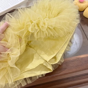 Baby Girl Knitted Bow Camisole <b>Mesh</b> Tutu <b>Two</b>-<b>Piece</b> <b>Set</b> Breathable Summer Outfit - Product Image 4