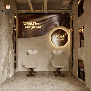 ร้านทำเล็บและเสริมสวยแบบครบวงจร |   การออกแบบตกแต่งภายในที่หรูหราและทันสมัย |   ร้านค้าสำเร็จรูป ติดตั้งง่าย เป็นมิตรกับสิ่งแวดล้อม ไม้/โลหะ/กระจก - Product Image 1