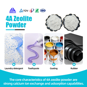 Polvo de <span class=keywords><strong>Zeolita</strong></span> Refinada 4A con Alta Dispersión, Agente Auxiliar Funcional para Productos Químicos Diarios e Industriales - Product Image 5