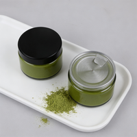 Boîtes en fer blanc personnalisées pour matcha avec couvercles hermétiques pour le stockage de matcha en poudre de qualité alimentaire et la conservation de la fraîcheur du thé