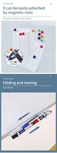 Offre Spéciale <span class=keywords><strong>personnalisable</strong></span> formation bureau conférence enseignement <span class=keywords><strong>tableau</strong></span> blanc tenture murale bloc-notes <span class=keywords><strong>tableau</strong></span> blanc <span class=keywords><strong>magnétique</strong></span> - Product Image 4