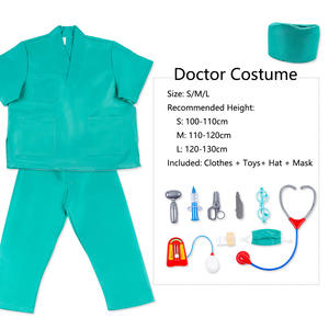 Unisex Kids Polyester Dokter Kostuums Kinderen Bezetting Kostuums Met Speelgoed Rekwisieten Halloween <span class=keywords><strong>Pilot</strong></span> Cosplay Kostuums - Product Image 6