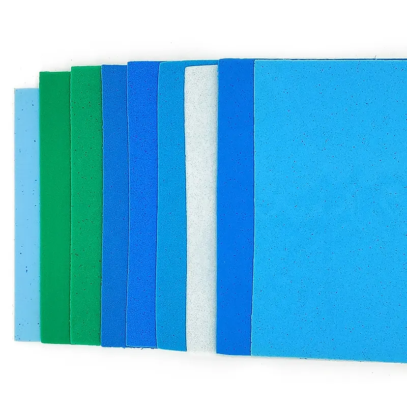 Placa de plastico Eva Hojas espumosas Eva de cuero sintetico de 2 mm